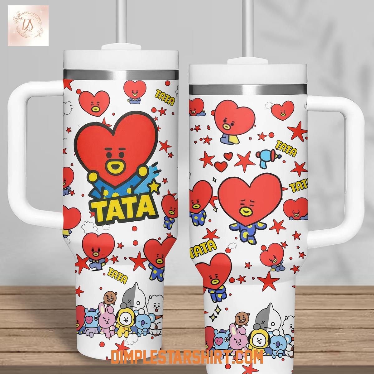 BTS BT21 Custom Stanley Tumbler 40oz BTS BT21 Custom Stanley Tumbler 40oz