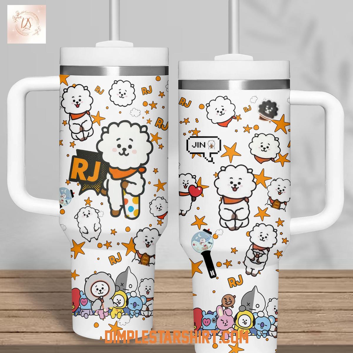 BTS BT21 Custom Stanley Tumbler 40oz BTS BT21 Custom Stanley Tumbler 40oz