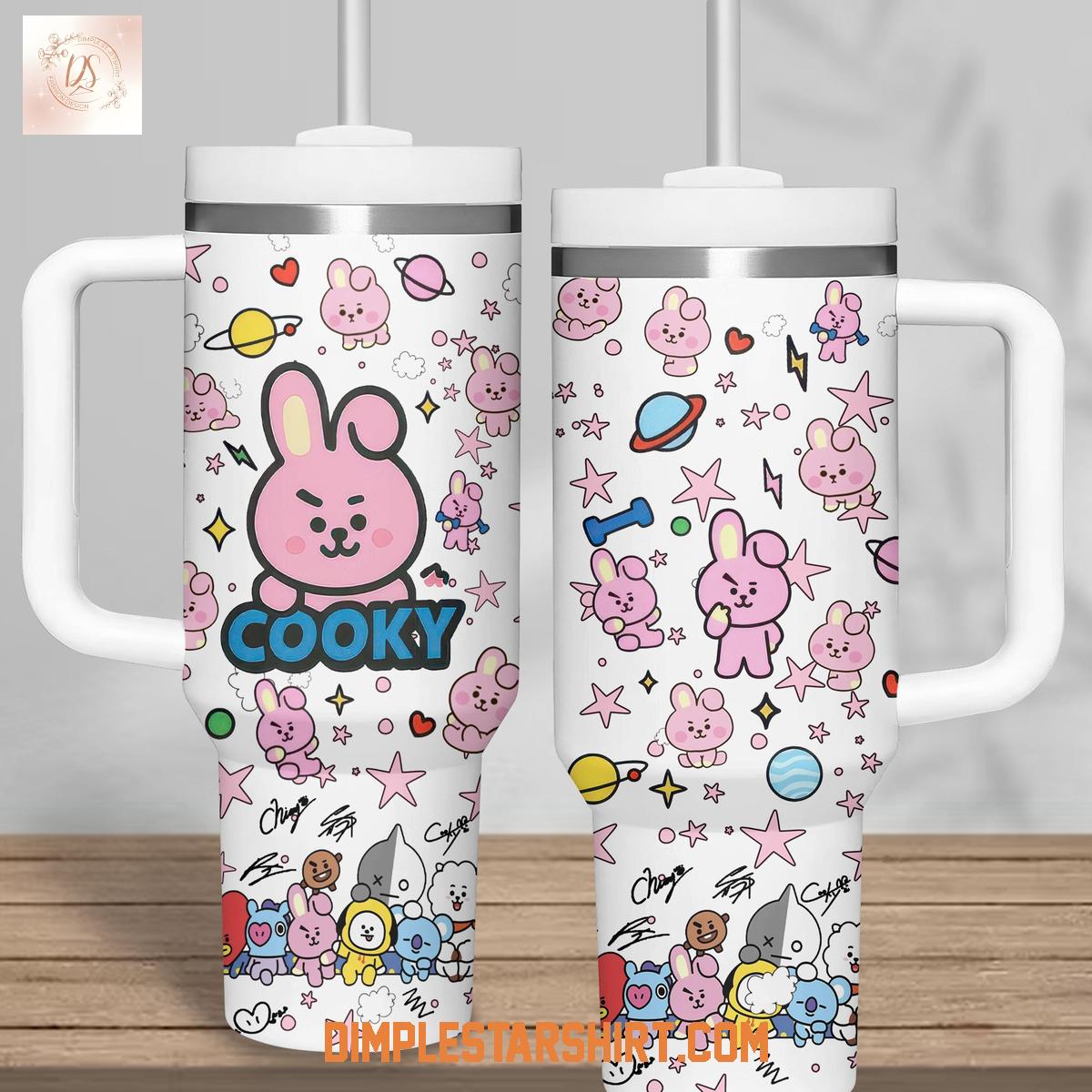 BTS BT21 Custom Stanley Tumbler 40oz BTS BT21 Custom Stanley Tumbler 40oz