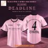 Blackpink Deadline World Tour x MLB Merch Yankees Baseball Jersey