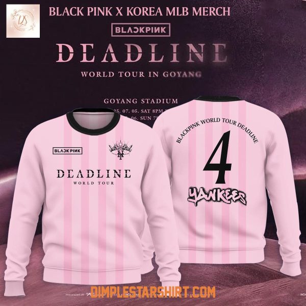 Blackpink Mix New York Yankees Deadline World Tour Hoodie T Shirt