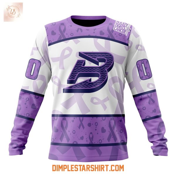Boston Fleet PWHL Lavender Hockey Fights Cancer Hoodie Shirt