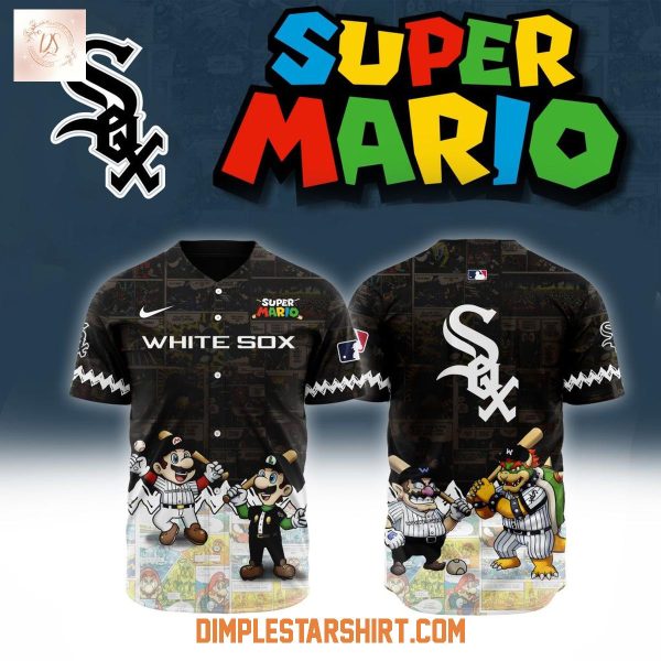 Chicago White Sox x Super Mario 2025 Baseball Jersey