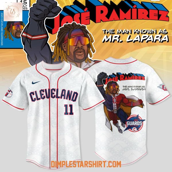 Cleveland Guardians Jose Ramirez All Star Game 2025 Baseball Jersey