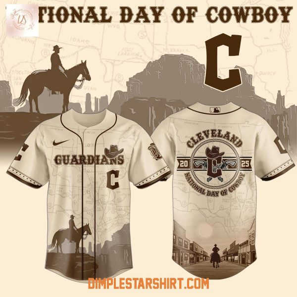 Cleveland Guardians National Day Of Cowboys Baseball Jersey
