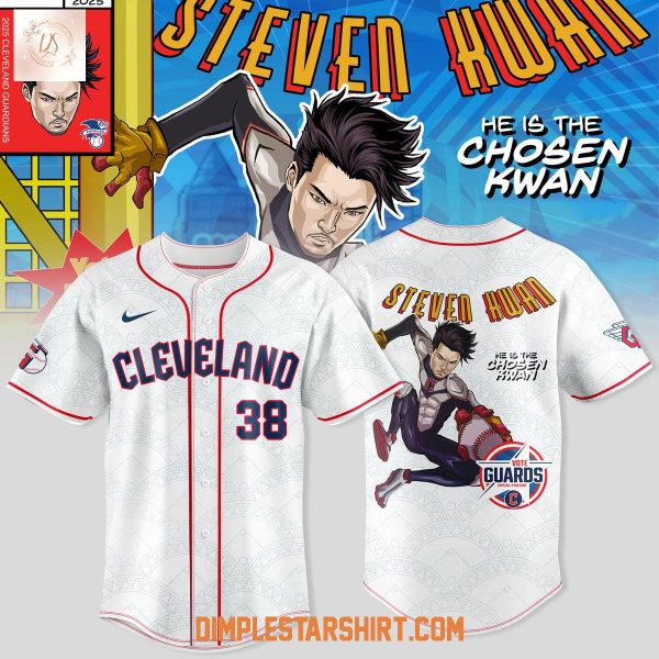 Cleveland Guardians Steven Kwan All Star Game 2025 Baseball Jersey