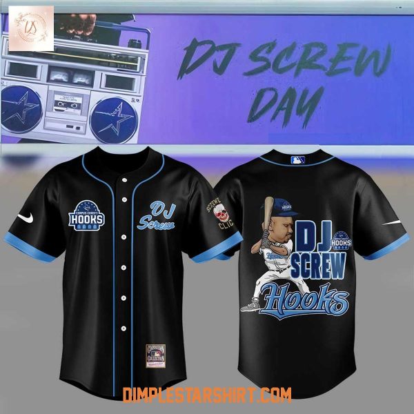 Corpus Christi Hooks x DJ Screw Baseball Jersey