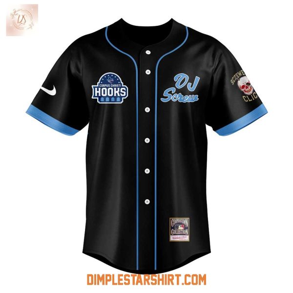 Corpus Christi Hooks x DJ Screw Baseball Jersey