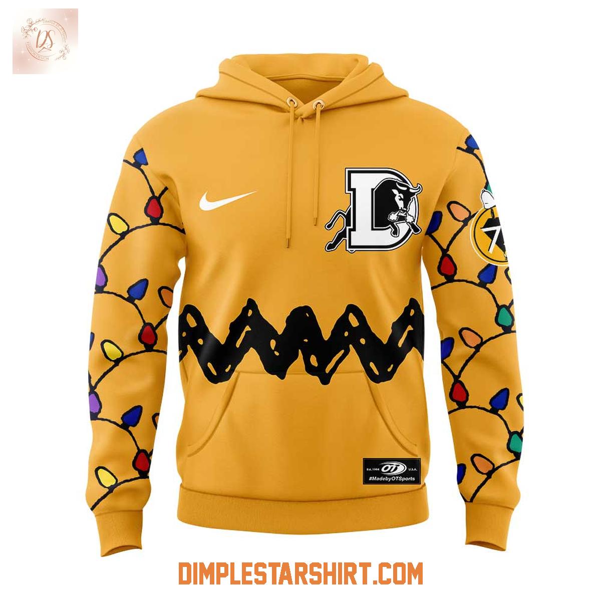 Durham Bulls x Peanuts Hoodie Shirt Durham Bulls x Peanuts Hoodie Shirt