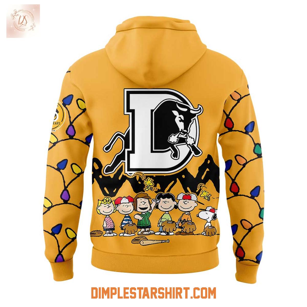 Durham Bulls x Peanuts Hoodie Shirt Durham Bulls x Peanuts Hoodie Shirt