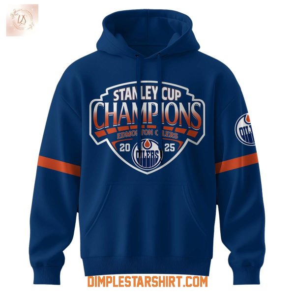 Edmonton Oilers Stanley Cup 2025 Champions Hoodie Shirt