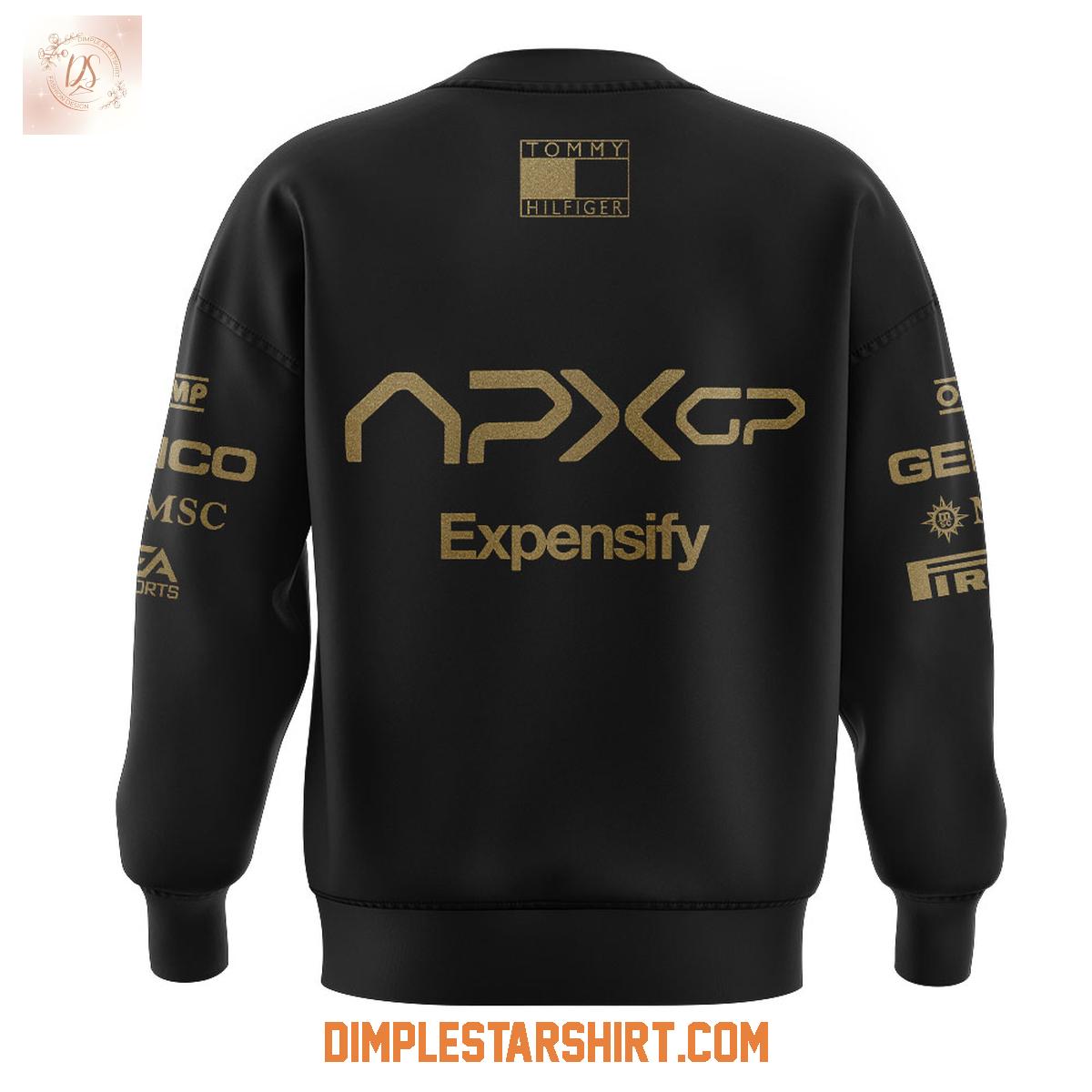 F1 Tech Collection 2025 F1 Movie APXGP Team x Brad Pitt Black Hoodie T Shirt F1 Tech Collection 2025 F1 Movie APXGP Team x Brad Pitt Black Hoodie T Shirt