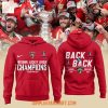 Reigning Champions Stanley Cup Florida Panthers Two Time Quest For The Cup Red Hoodie Shirt