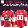 Florida Panthers Back To Back Champions Stanley Cup 2025 Hockey Jersey