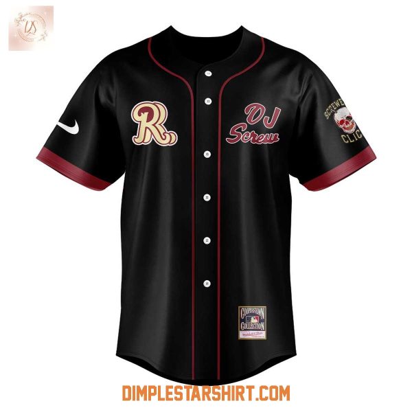 Frisco RoughRiders x DJ Screw Baseball Jersey