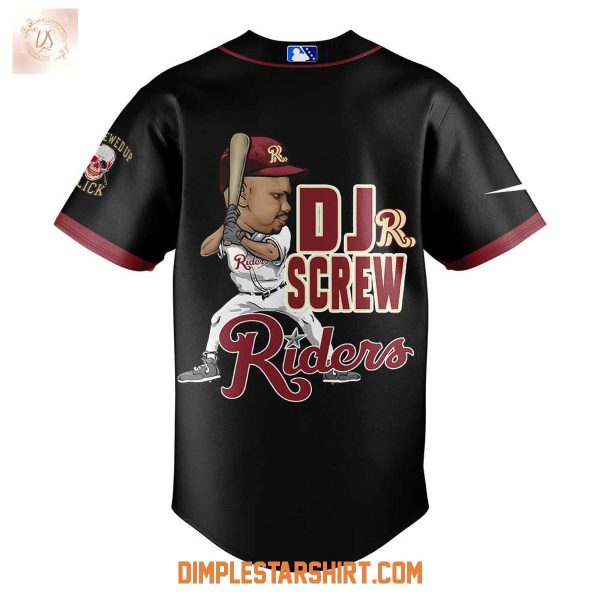 Frisco RoughRiders x DJ Screw Baseball Jersey