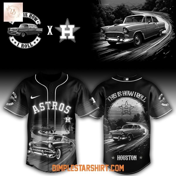 Houston Astros x Classic Car Pride Baseball Jersey