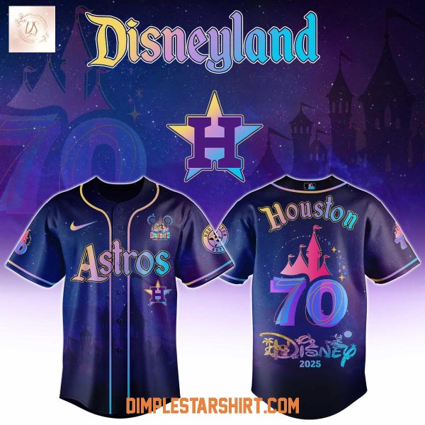 Houston Astros x Disneyland 70th Anniversary 2025 Baseball Jersey