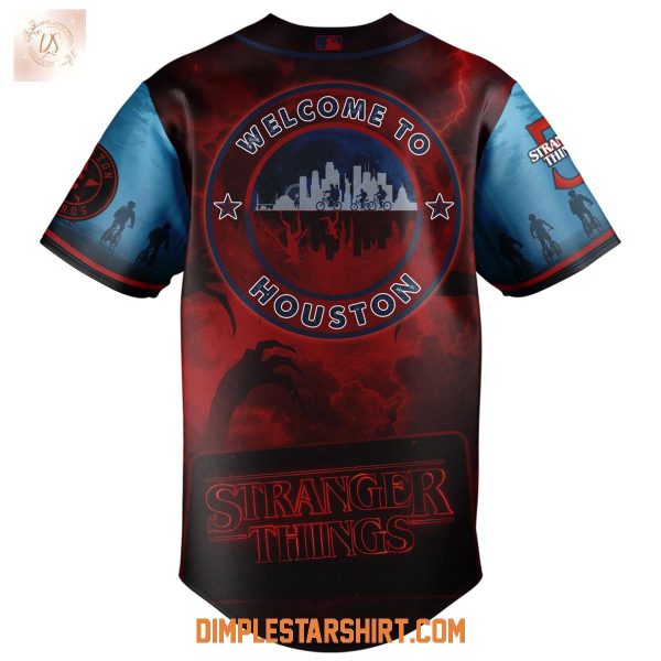 Houston Astros x Stranger Things 5 Baseball Jersey