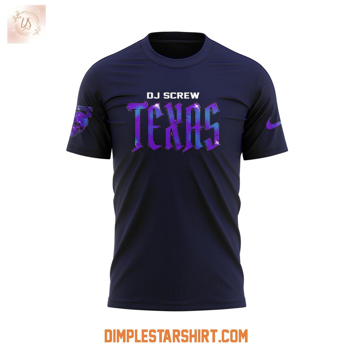 Houston Texans DJ Screw Slabs Blue Hoodie T Shirt Houston Texans DJ Screw Slabs Blue Hoodie T Shirt
