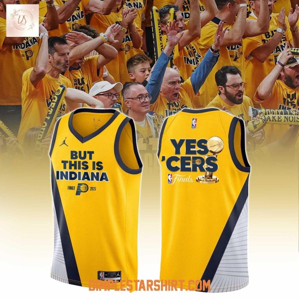 Indiana Pacers NBA Finals 2025 But This Is Indiana Basketball Jersey