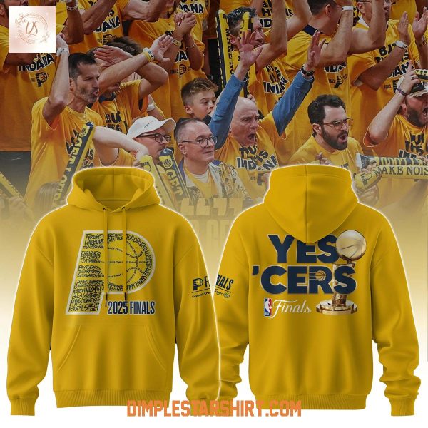 Indiana Pacers Yes’ Cers NBA Finals 2025 Hoodie T Shirt