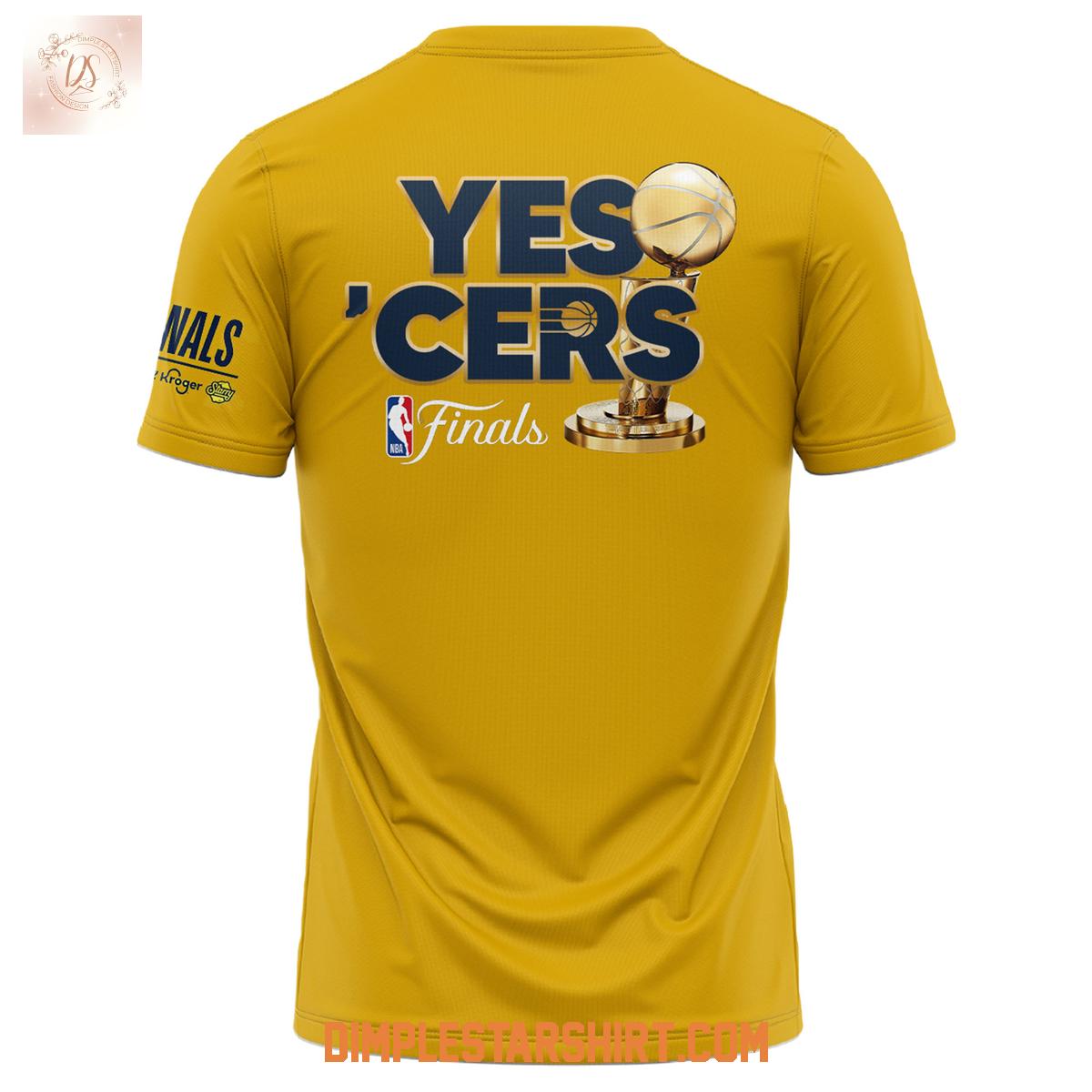 Indiana Pacers Yes' Cers NBA Finals 2025 Hoodie T Shirt Indiana Pacers Yes' Cers NBA Finals 2025 Hoodie T Shirt