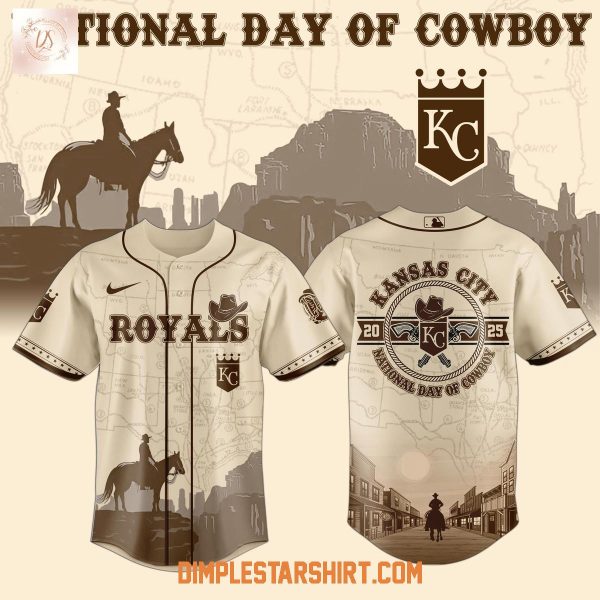 Kansas City Royals National Day Of Cowboys Baseball Jersey