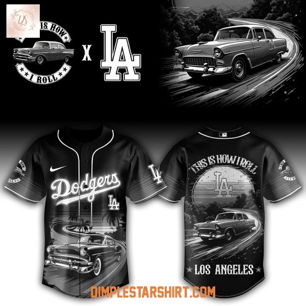 Los Angeles Dodgers x Classic Car Pride Baseball Jersey