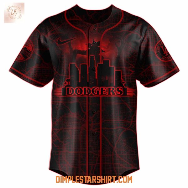 Los Angeles Dodgers x Stranger Things 5 Baseball Jersey