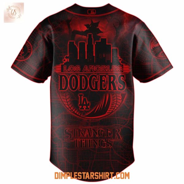 Los Angeles Dodgers x Stranger Things 5 Baseball Jersey