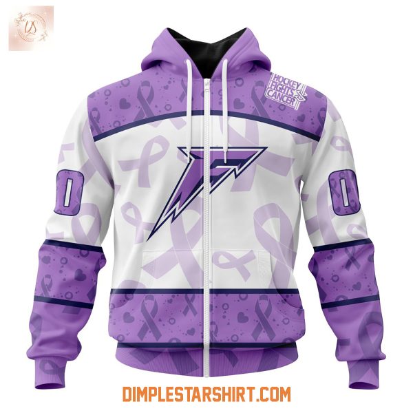 Minnesota Frost PWHL Lavender Hockey Fights Cancer Hoodie Shirt