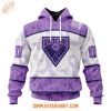 New York Sirens PWHL Lavender Hockey Fights Cancer Hoodie Shirt