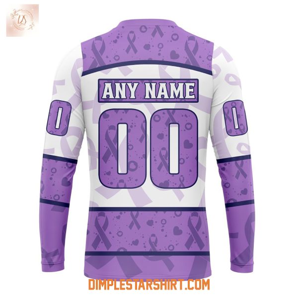Montreal Victoire PWHL Lavender Hockey Fights Cancer Hoodie Shirt