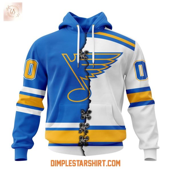 NHL St. Louis Blues Personalized New 2025_2026 Home Mix Away Hoodie T Shirt