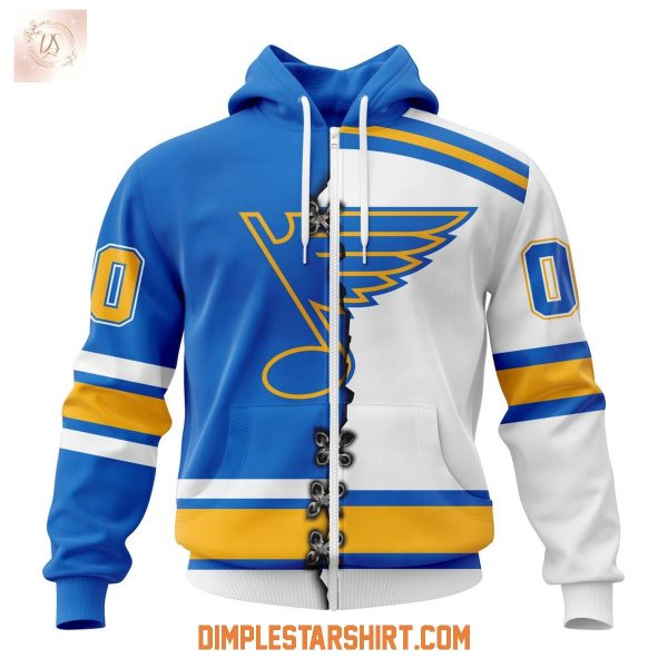 NHL St. Louis Blues Personalized New 2025_2026 Home Mix Away Hoodie T Shirt
