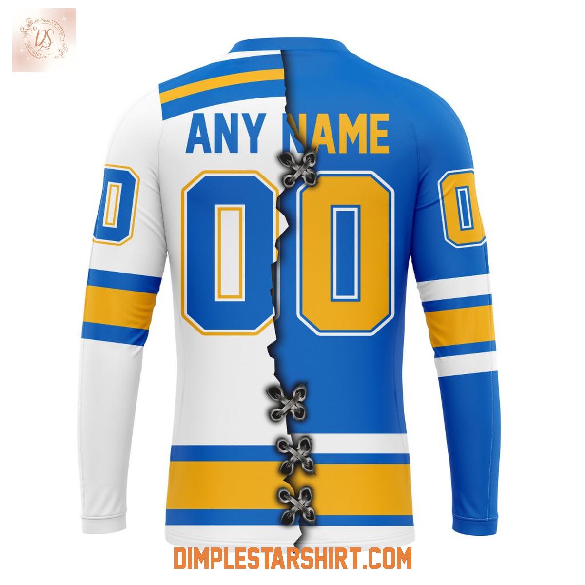 NHL St. Louis Blues Personalized New 2025_2026 Home Mix Away Hoodie T Shirt NHL St. Louis Blues Personalized New 2025_2026 Home Mix Away Hoodie T Shirt