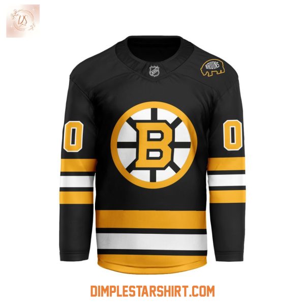NHL Boston Bruins Personalized New 2025 2026 Home Hockey Jersey