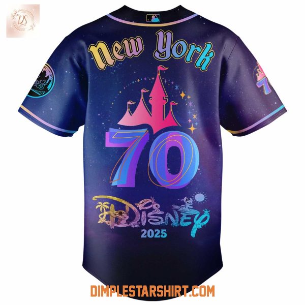 New York Mets x Disneyland 70th Anniversary 2025 Baseball Jersey