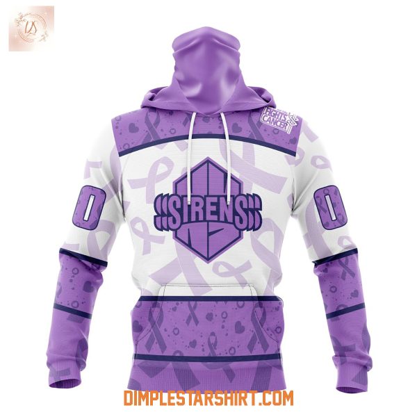 New York Sirens PWHL Lavender Hockey Fights Cancer Hoodie Shirt