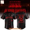 Atlanta Hawks Mix Ateez 2025 World Tour Baseball Jersey