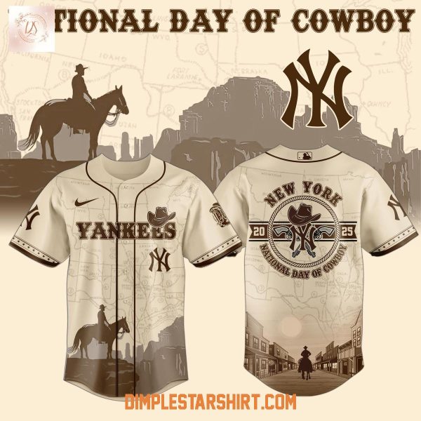 New York Yankees National Day Of Cowboys Baseball Jersey