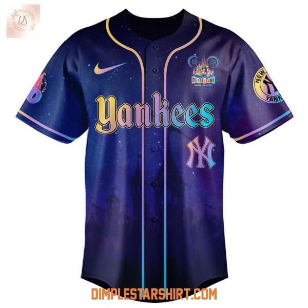 New York Yankees x Disneyland 70th Anniversary 2025 Baseball Jersey