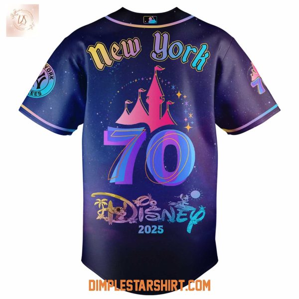 New York Yankees x Disneyland 70th Anniversary 2025 Baseball Jersey