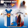 Houston Astros x Superman Night Game Baseball Jersey