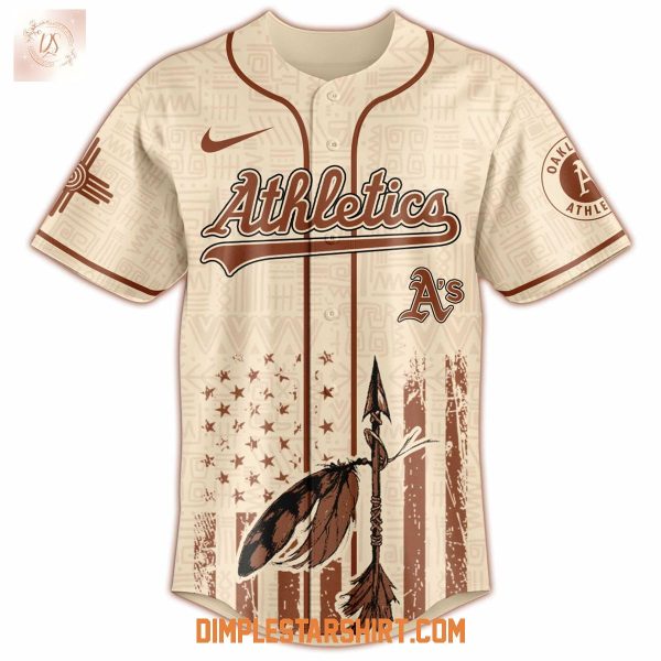 Oakland Athletics x Native American Heritage Month Baseball Jersey