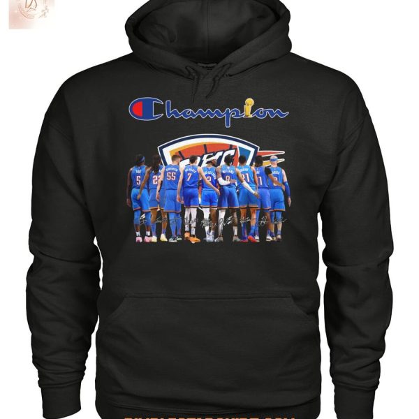 Oklahoma City Thunder All Team Champion T Shirt