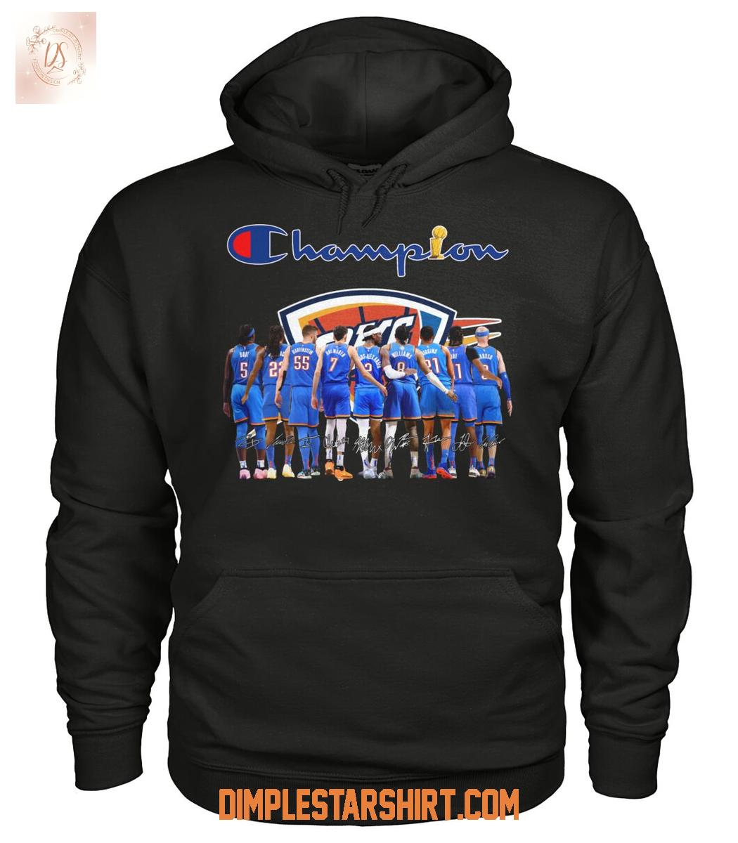 Oklahoma City Thunder All Team Champion T Shirt Oklahoma City Thunder All Team Champion T Shirt