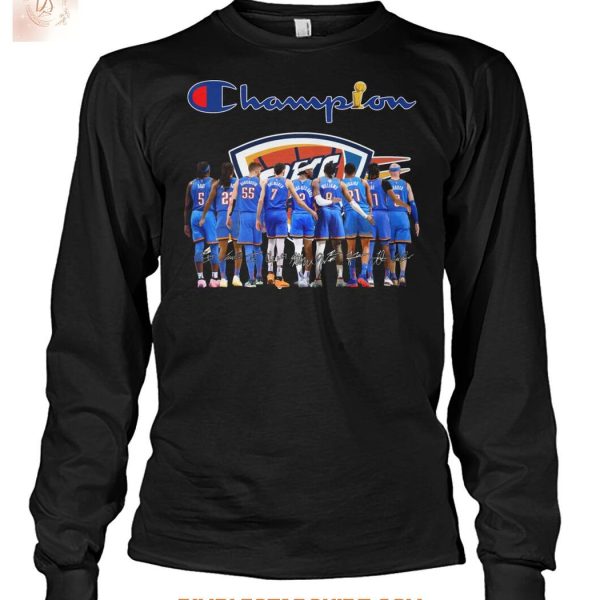 Oklahoma City Thunder All Team Champion T Shirt
