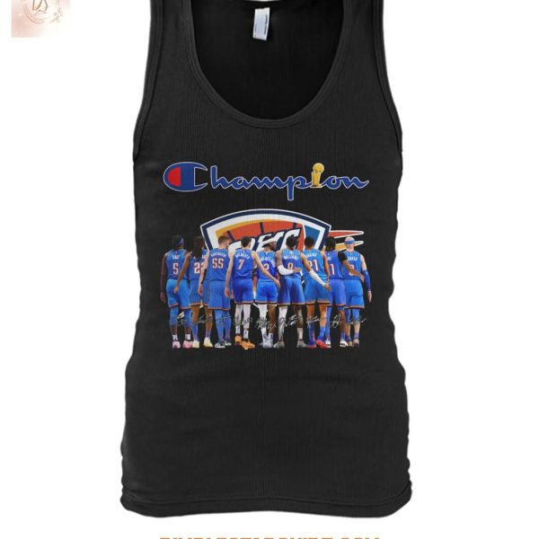 Oklahoma City Thunder All Team Champion T Shirt